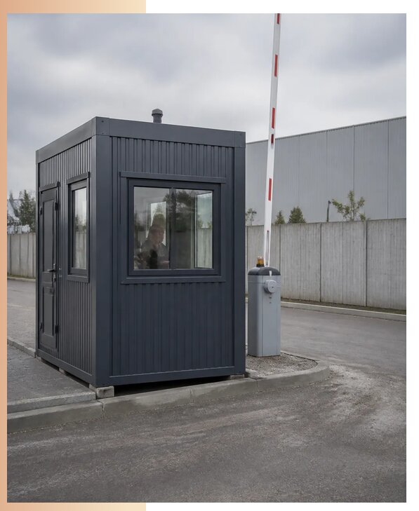 Металлические посты охраны в Назрани изготовление и аренда